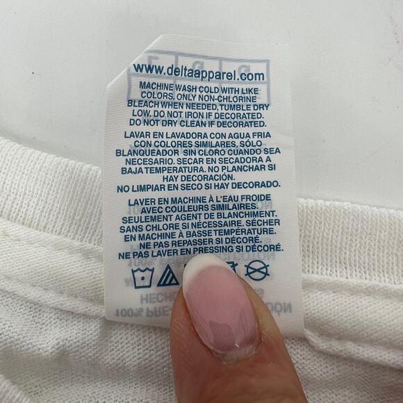 Life is Better With a Dog Delta Pro Weight Label Cotton T Shirt Size L - Picture 8 of 9